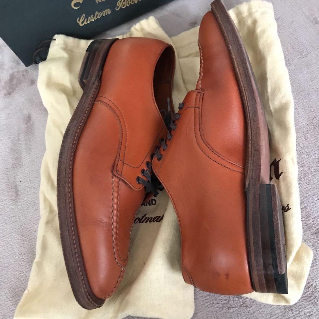 美品限定！ALDENドレスシューズ9D/D7605Yオールデンカーフ