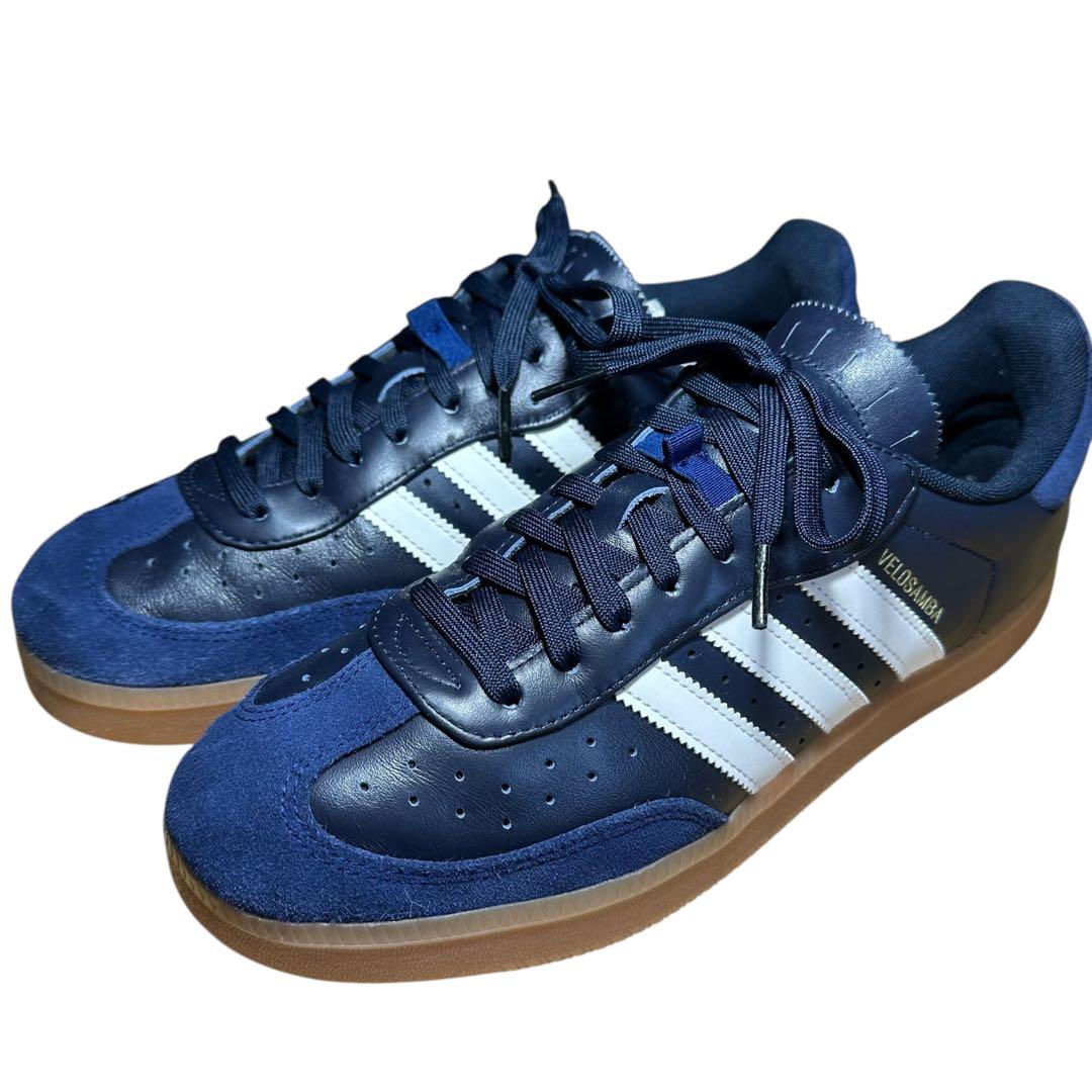 adidas Velo Samba SPD クリート装着 28cm