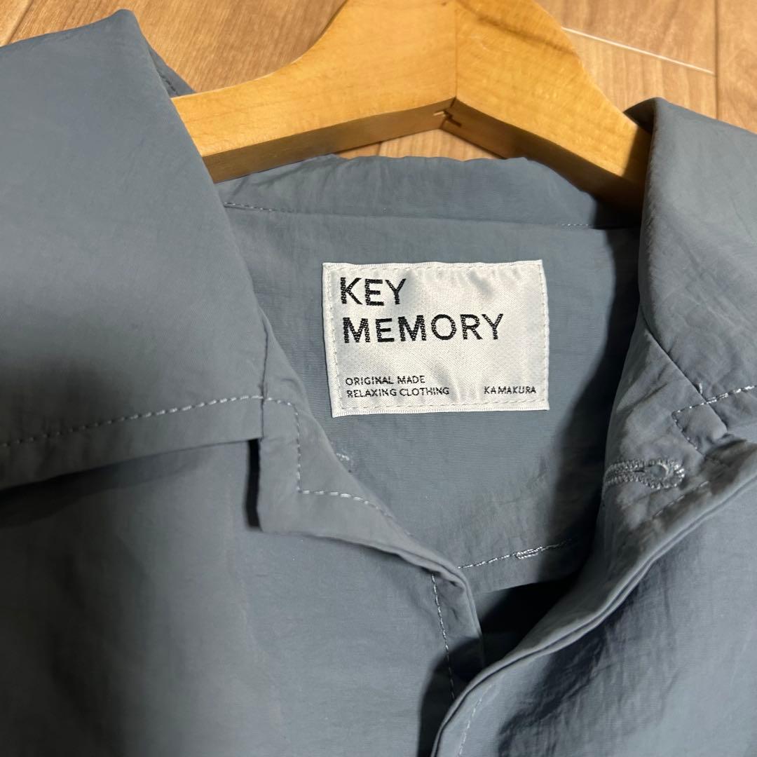 極美品 キーメモリーユニセックスステンカラーコート