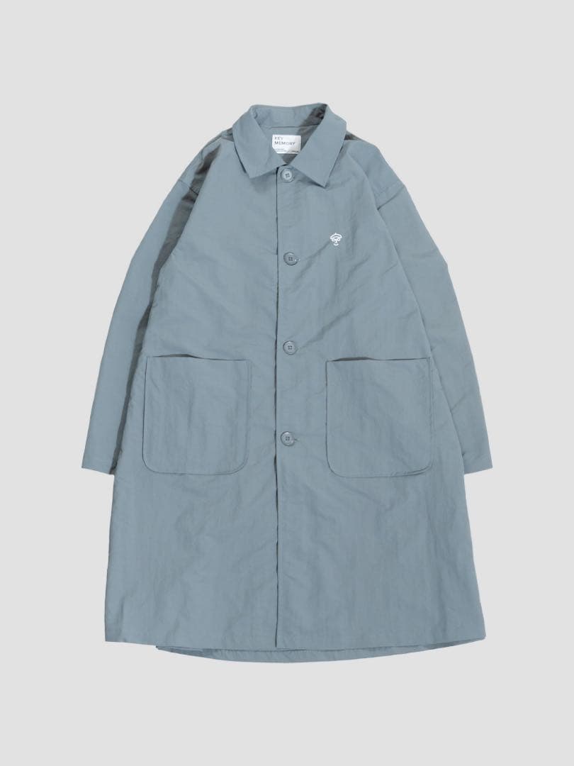 極美品 キーメモリーユニセックスステンカラーコート