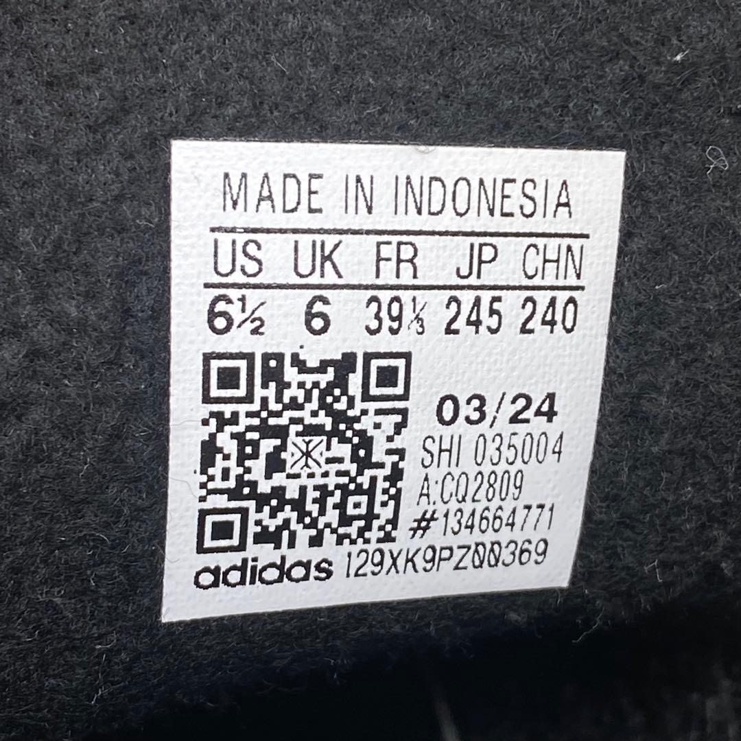 adidas GAZELLE ガゼル ブラック アディダス 24.5 黒