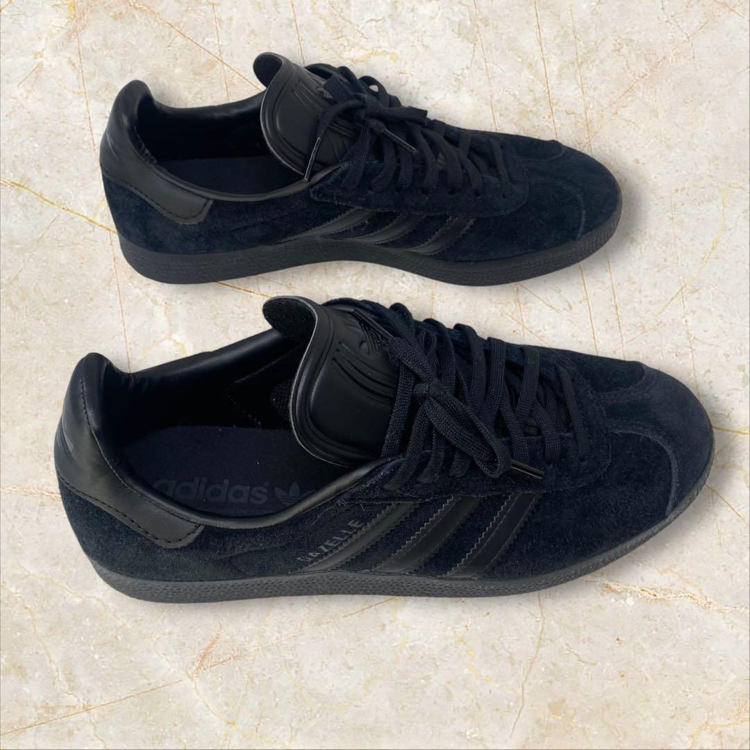 adidas GAZELLE ガゼル ブラック アディダス 24.5 黒