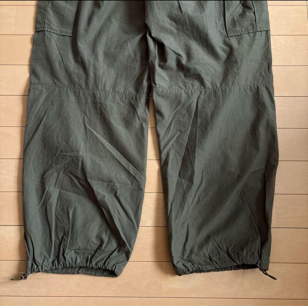 FRAMeWORK ナイロンカーゴパンツ　カーキ　サイズ40