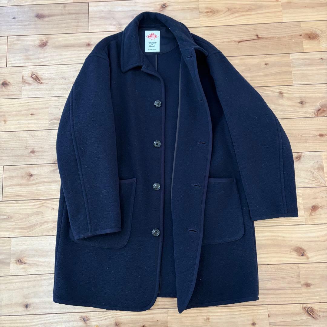 【美品】danton コート　ウール　メンズ