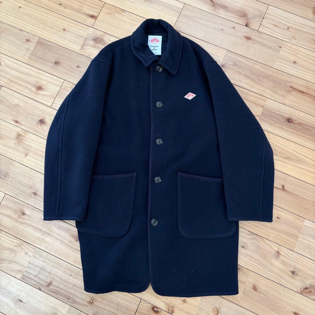 【美品】danton コート　ウール　メンズ