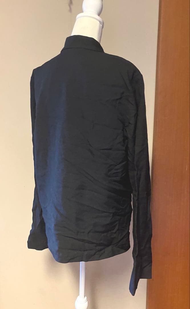 BLACKコムデギャルソン China❣️エステル縮絨スタンドカラージャケット L