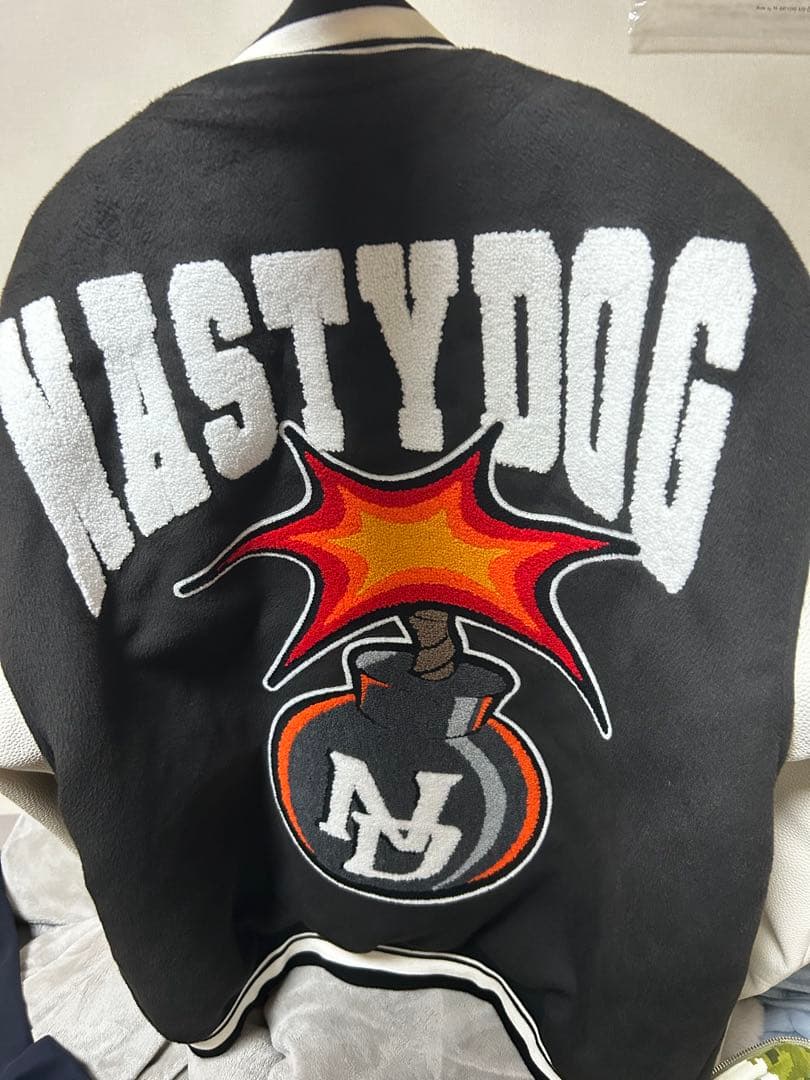 NASTYDOG スタジャン 爆弾モチーフ　M