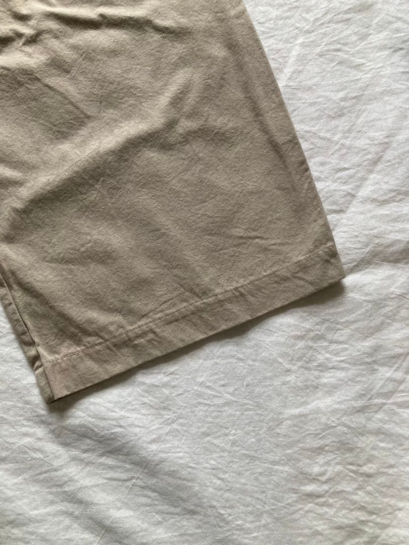 和穏【新品】ヤンマ産業 ポプリンコットン ダボダボパンツ プラス10㎝丈