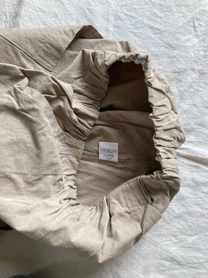 和穏【新品】ヤンマ産業 ポプリンコットン ダボダボパンツ プラス10㎝丈