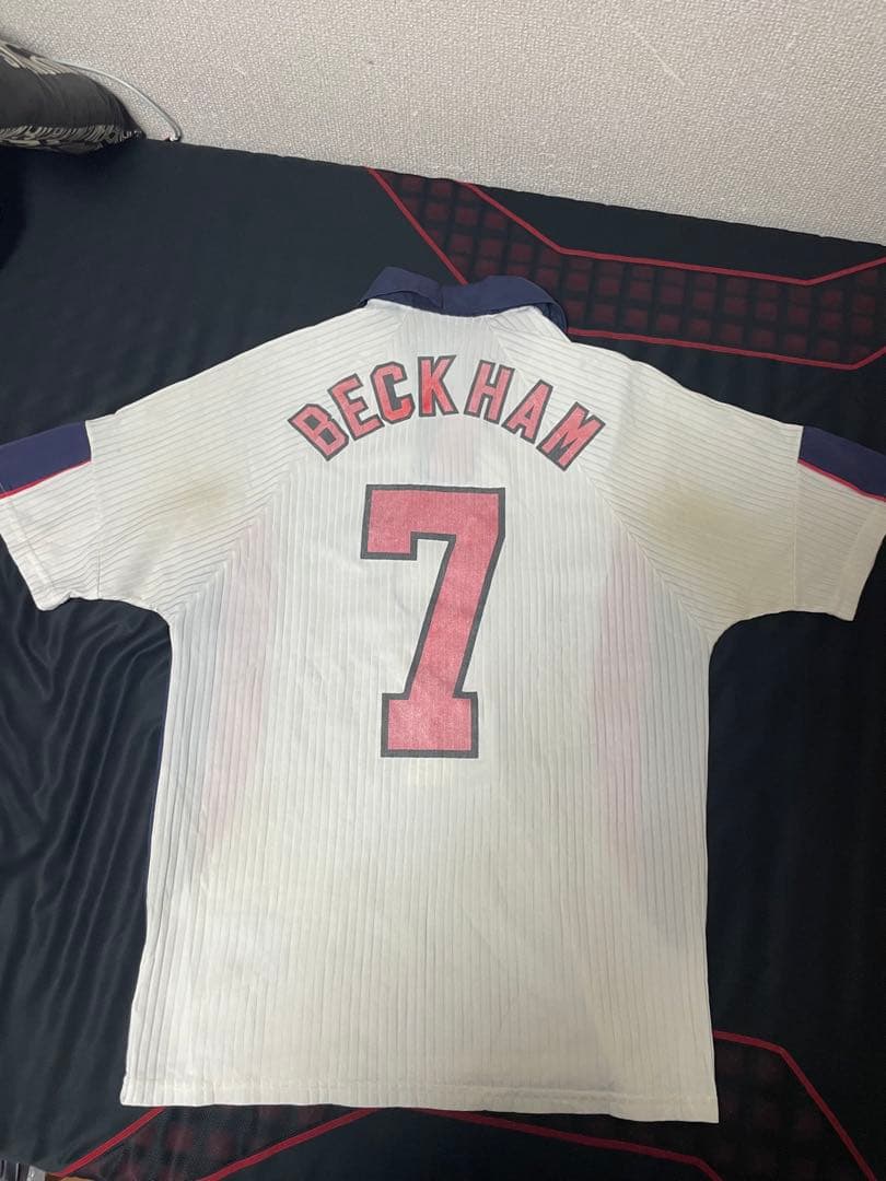 ベッカムユニフォーム 1998 イングランド代表 BECKHAM
