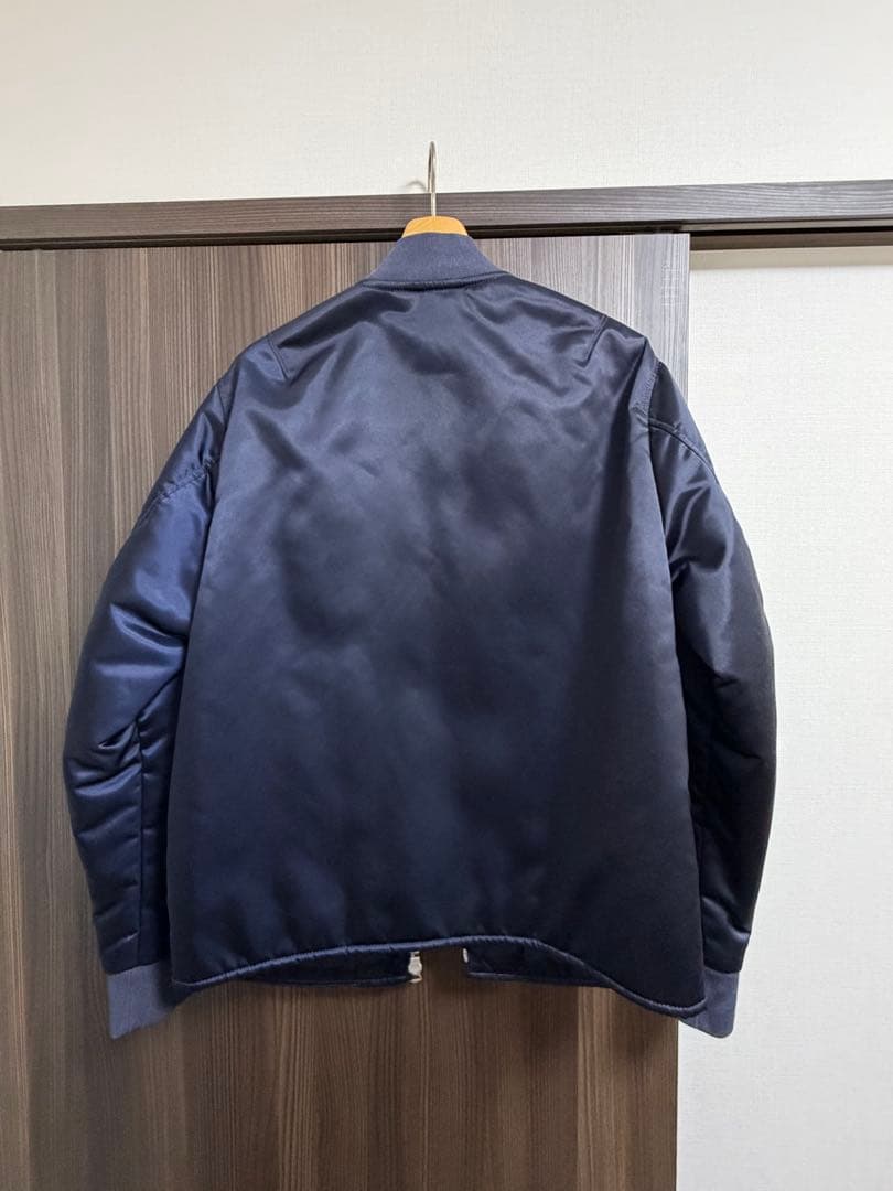 Acne Studios ボンバージャケット/サイズ46/ネイビー