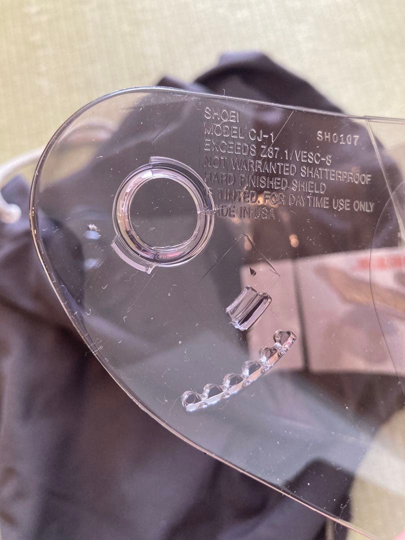 SHOEI 、J-FORCE シールド