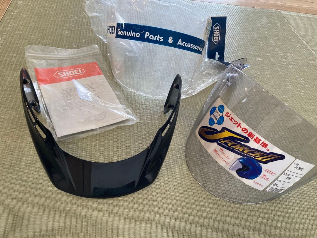 SHOEI 、J-FORCE シールド