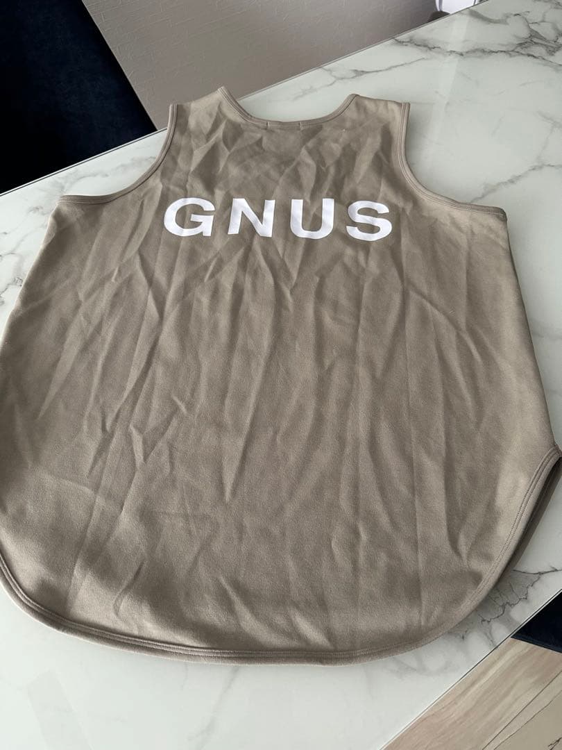 sung1975 タンクトップ　白×カーキ　セット