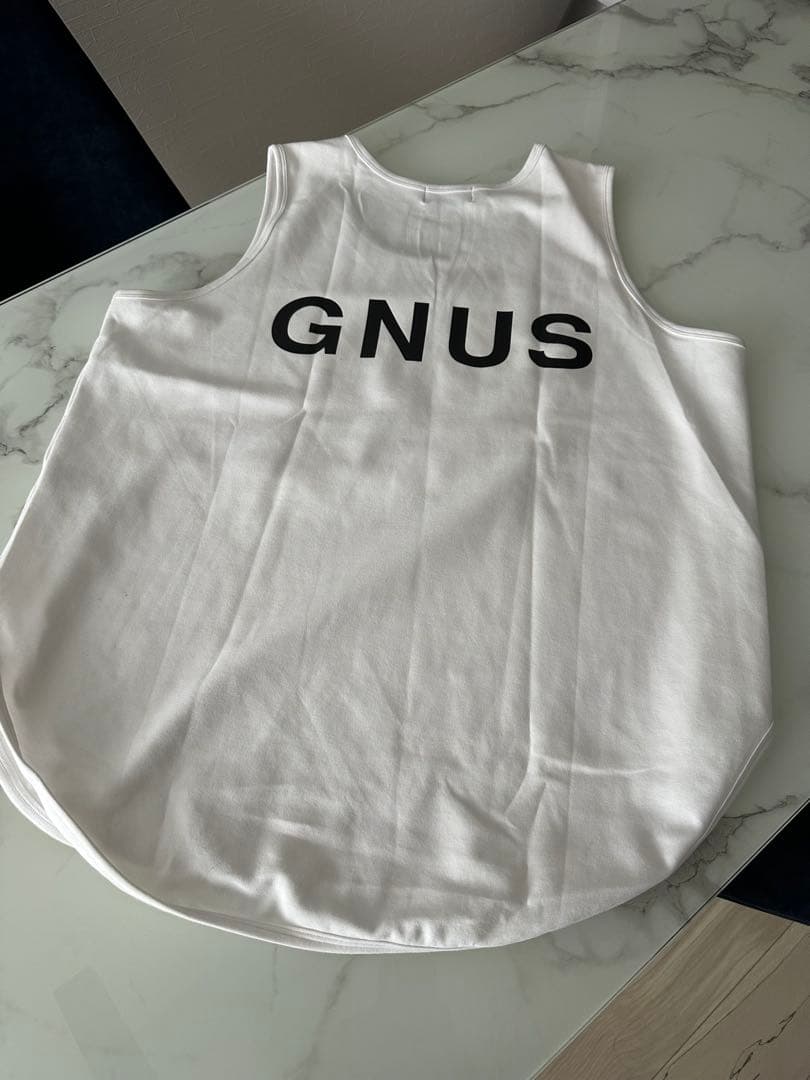 sung1975 タンクトップ　白×カーキ　セット