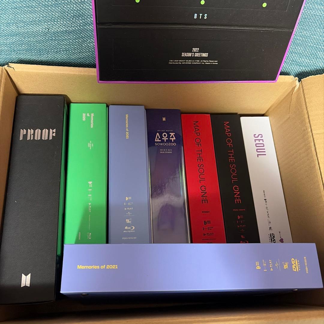 BTS DVD BluRay Memories まとめ売り