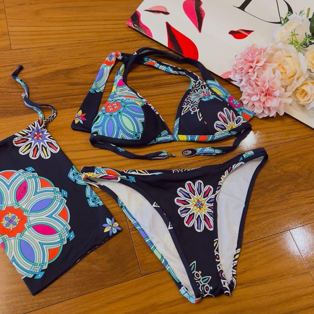 【新品未使用】Emilio Pucci ♠︎ 水着 ビキニ上下セット