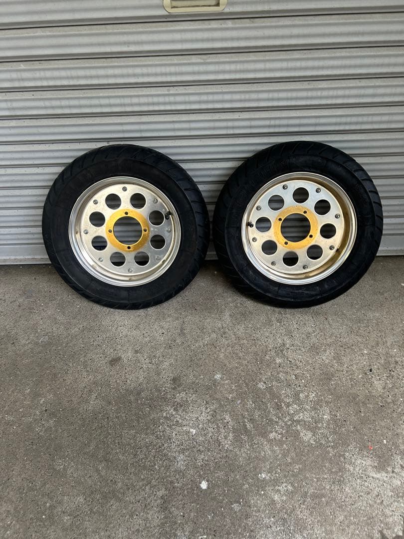 モンキー　10インチアルミMICHELINタイヤセット