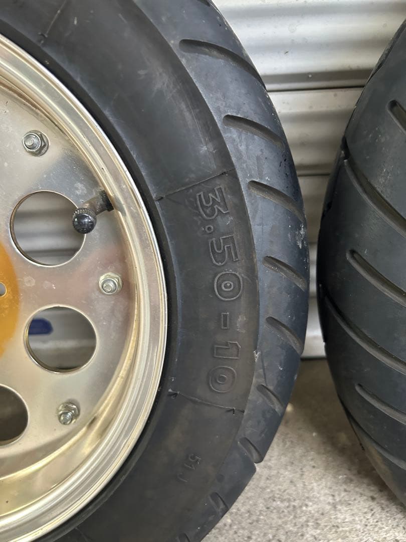 モンキー　10インチアルミMICHELINタイヤセット