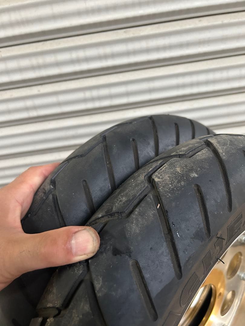 モンキー　10インチアルミMICHELINタイヤセット