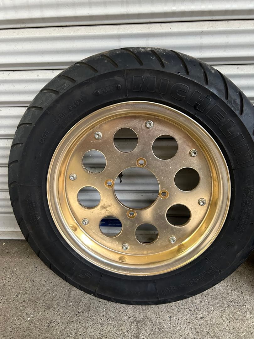 モンキー　10インチアルミMICHELINタイヤセット