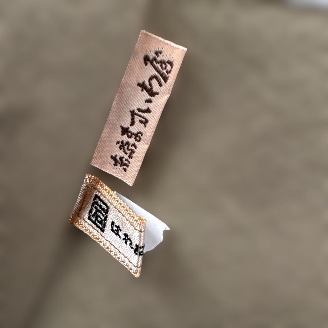 江戸小紋　「万筋」　正絹袷着物　 裄69 身丈162