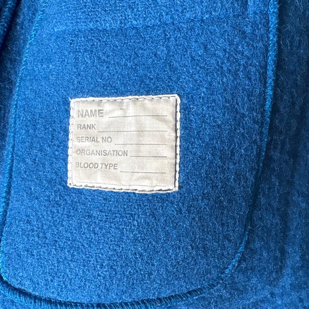 St105Gloverall ダッフルコート　ロイヤルブルー