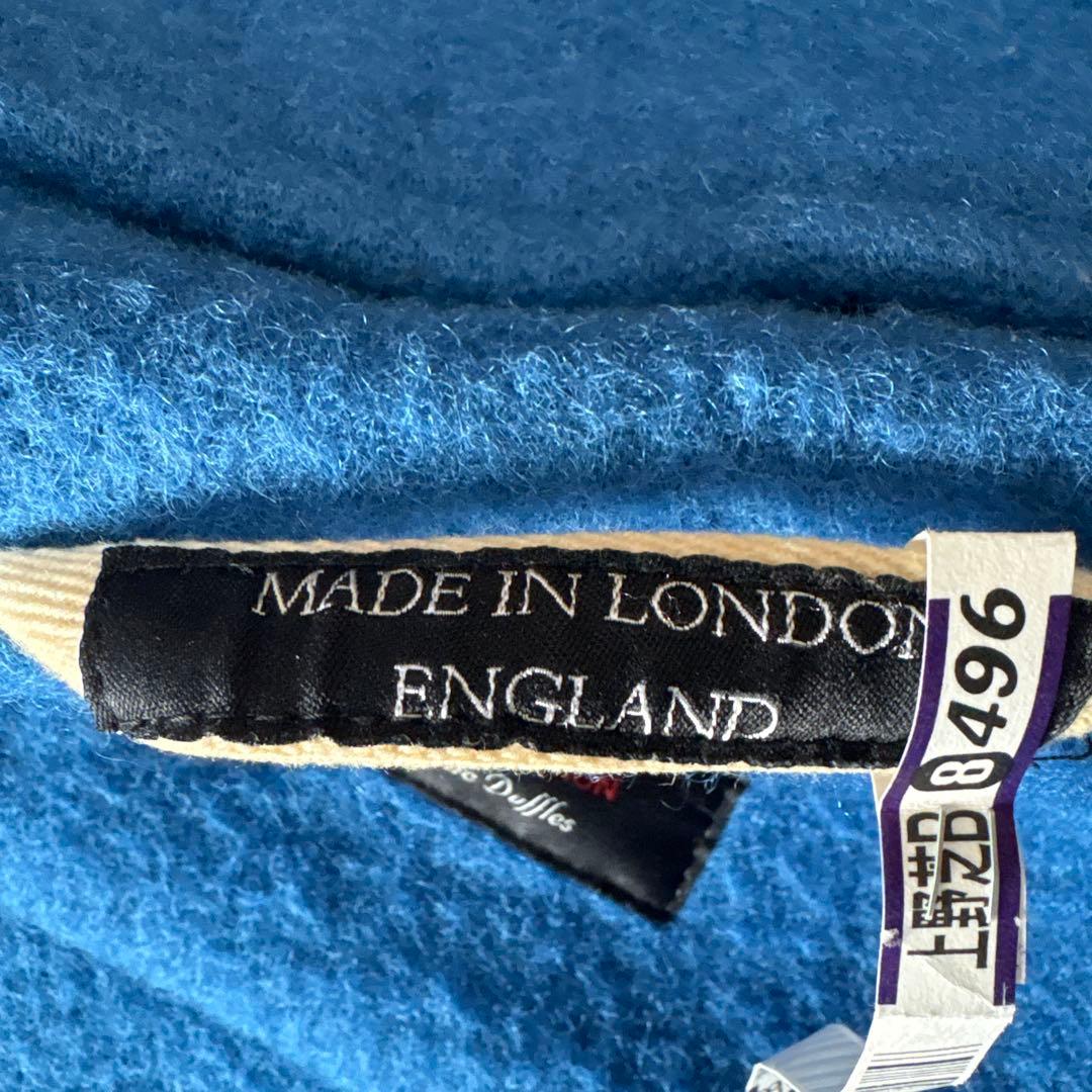 St105Gloverall ダッフルコート　ロイヤルブルー