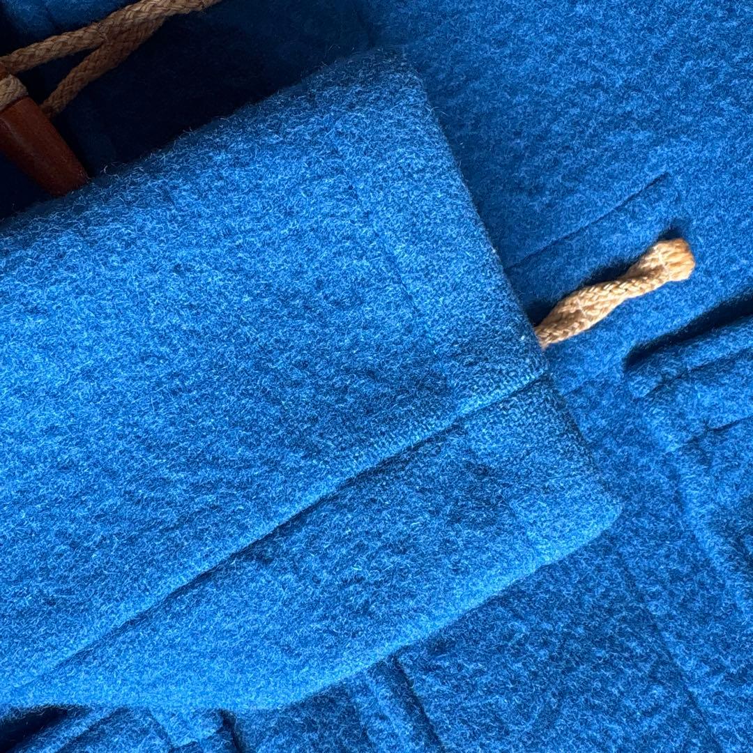 St105Gloverall ダッフルコート　ロイヤルブルー