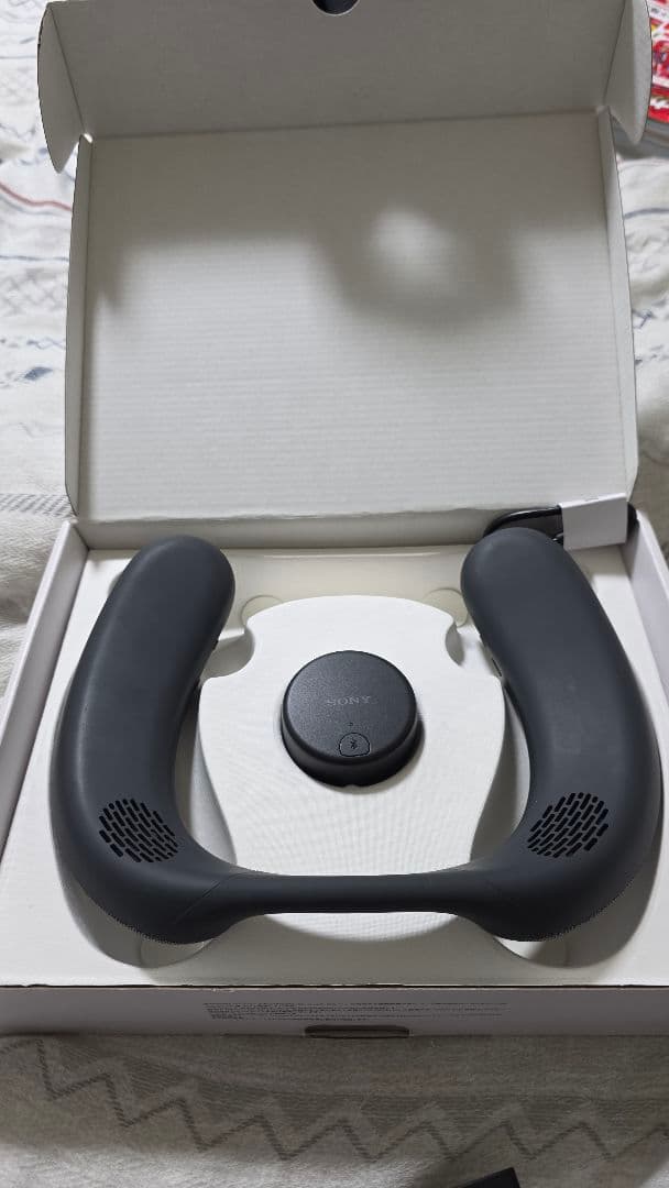 SONY SRS-NS7 ワイヤレスネックバンドスピーカー　保証書付き