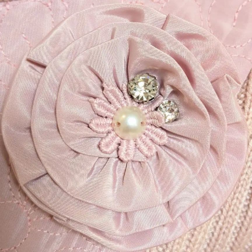 タグ付スーパービューティーアウター42 コサージュペプラム￥29700