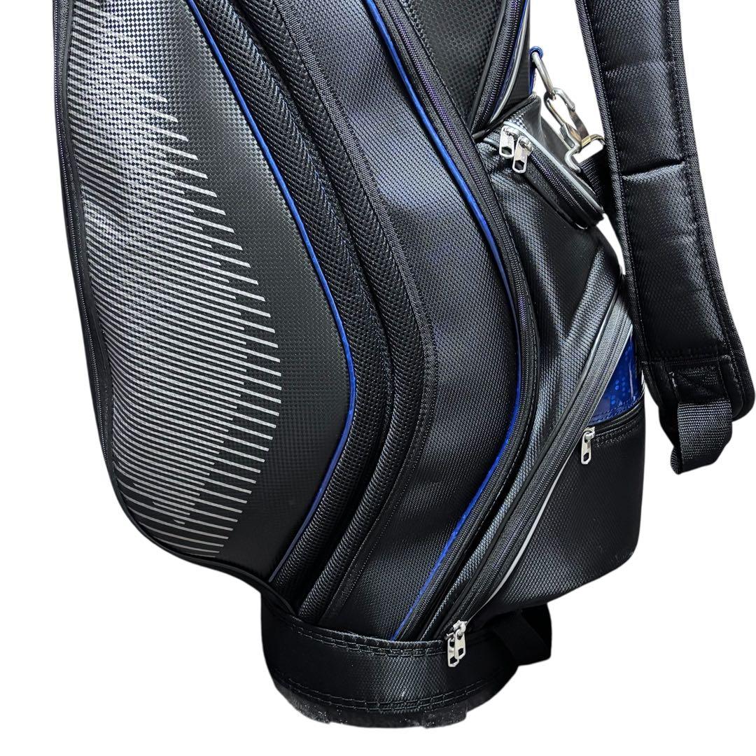 キャディバッグ MOTIVATION AND DECISION ブラック 9.5