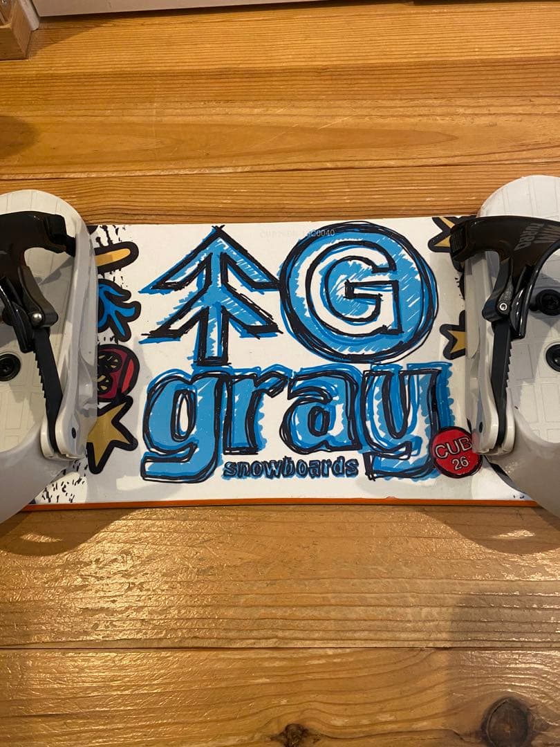 スノーボード３点セット　キッズ〜ジュニアサイズ　126センチ　22㎝