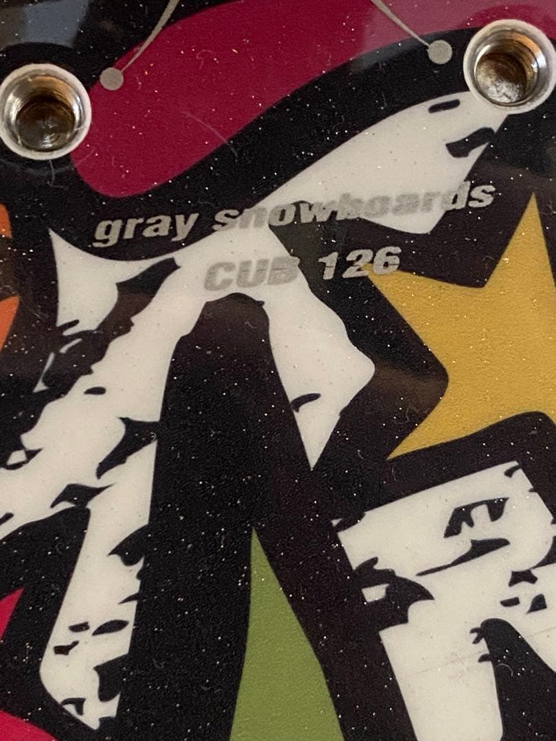 スノーボード３点セット　キッズ〜ジュニアサイズ　126センチ　22㎝