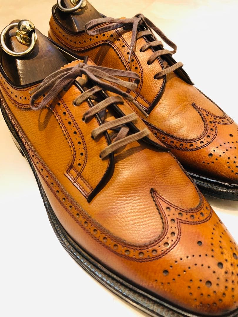 ★美品★定価40,700円！リーガル W105 ウイングチップ 26.5EEE