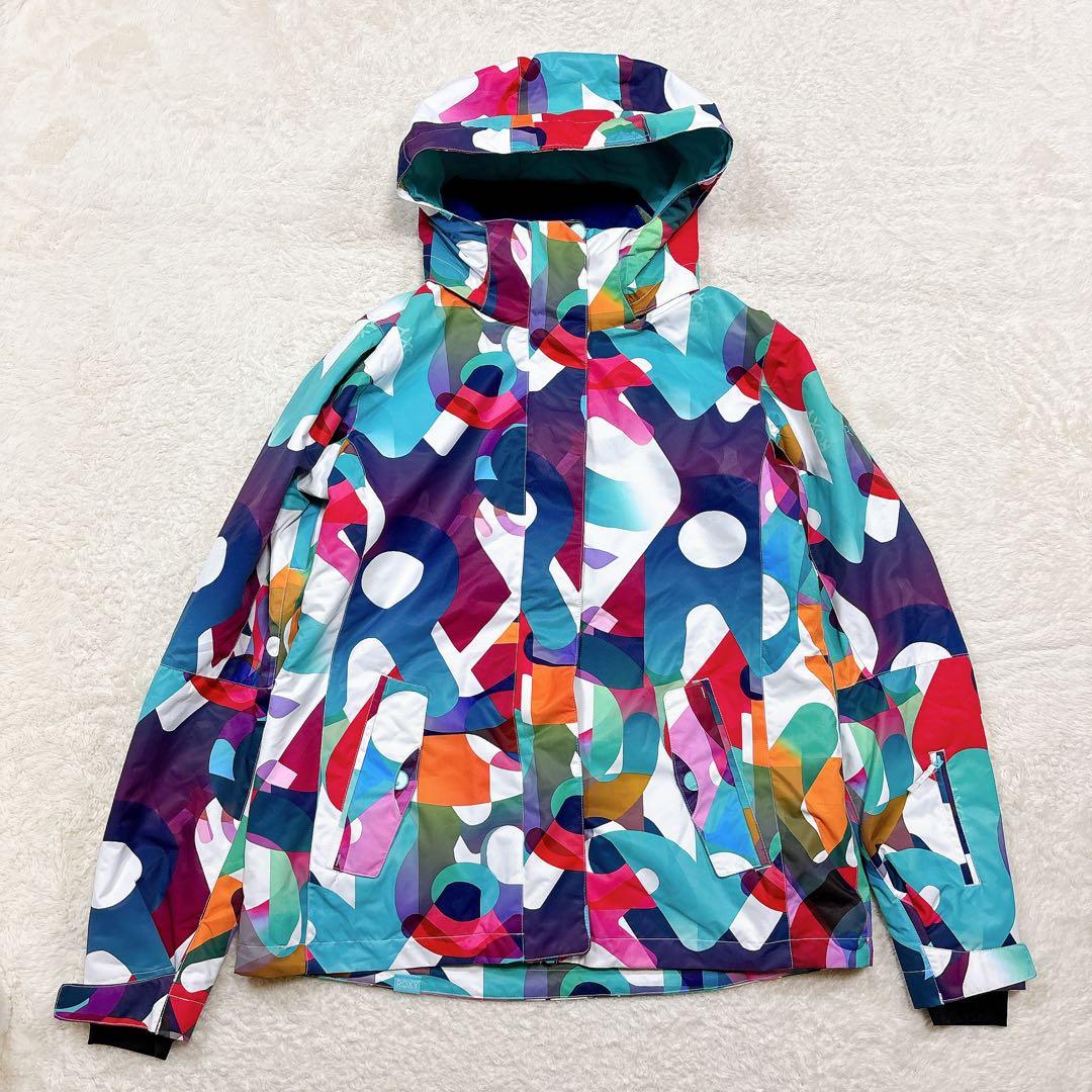 ROXYjerry✨スノーウェア✨ジャケット✨派手✨カラフルスノボスキー2445
