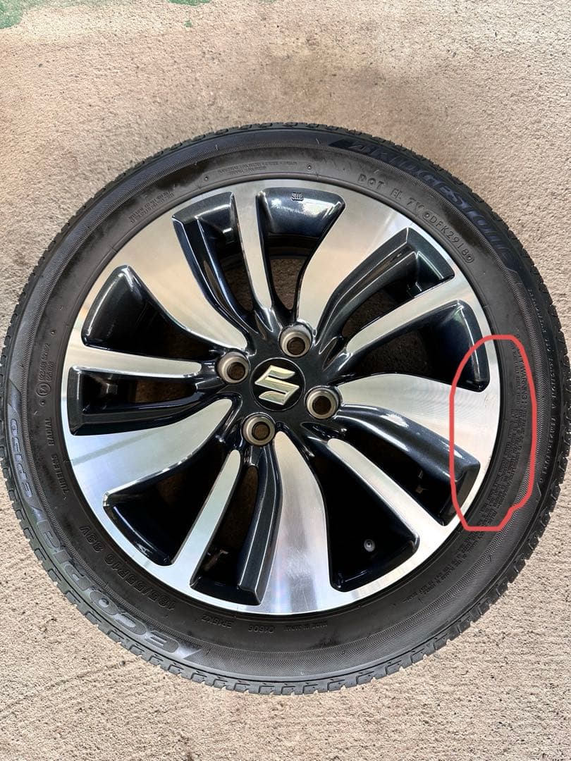 スイフトRS ホイール2本セット