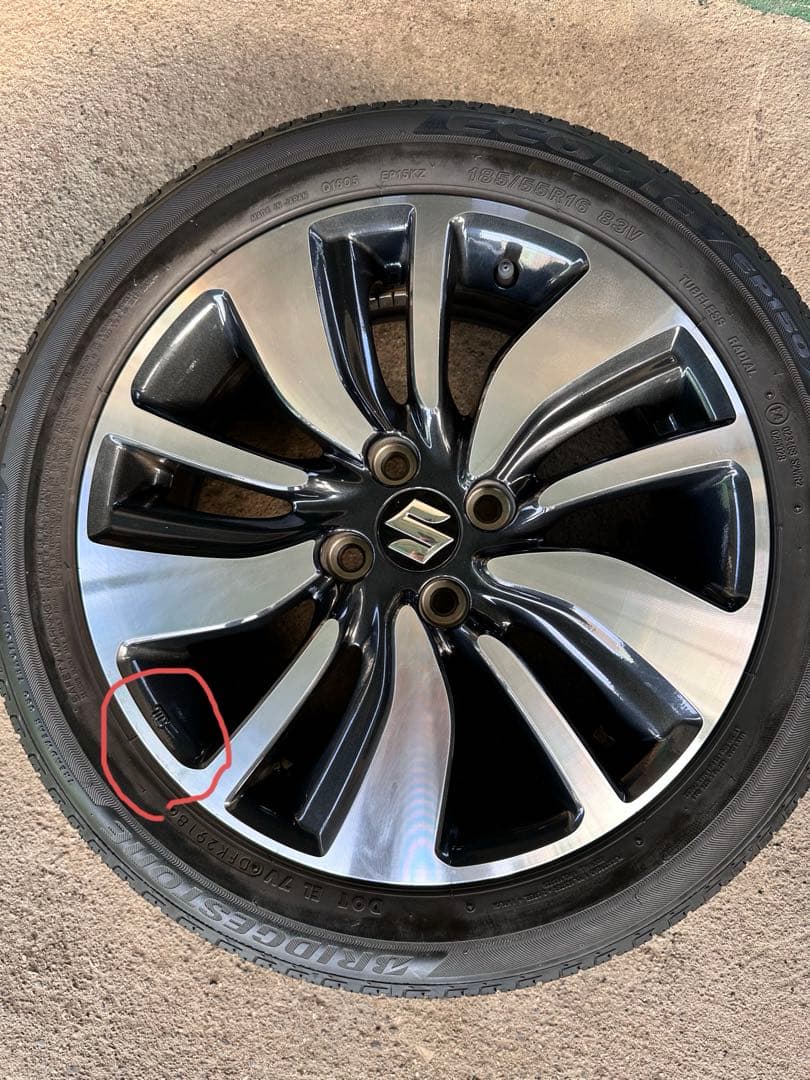 スイフトRS ホイール2本セット