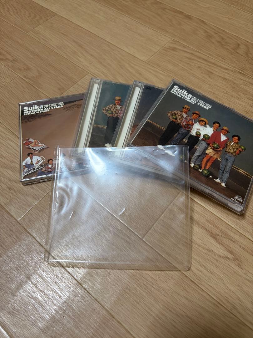 サザンオールスターズ　ベスト4枚組　CD　SUIKA　缶