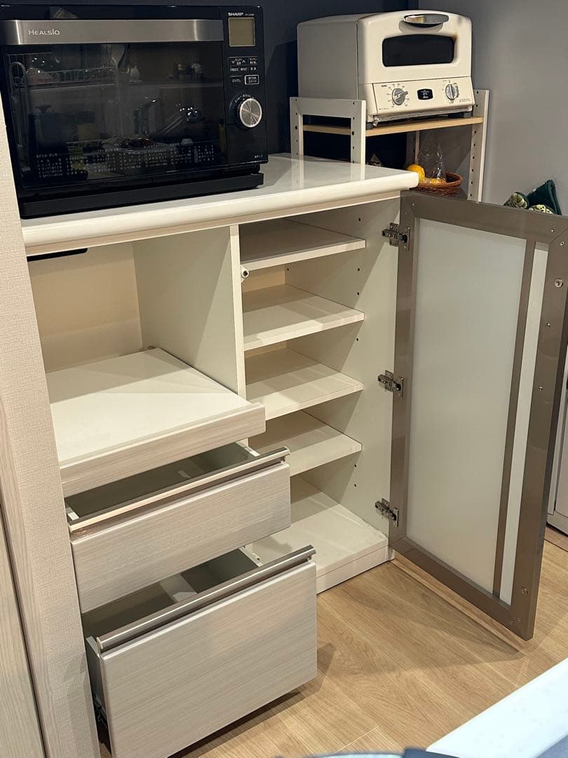 ocean【ニトリ】カウンターポスティア90WH（ホワイト）