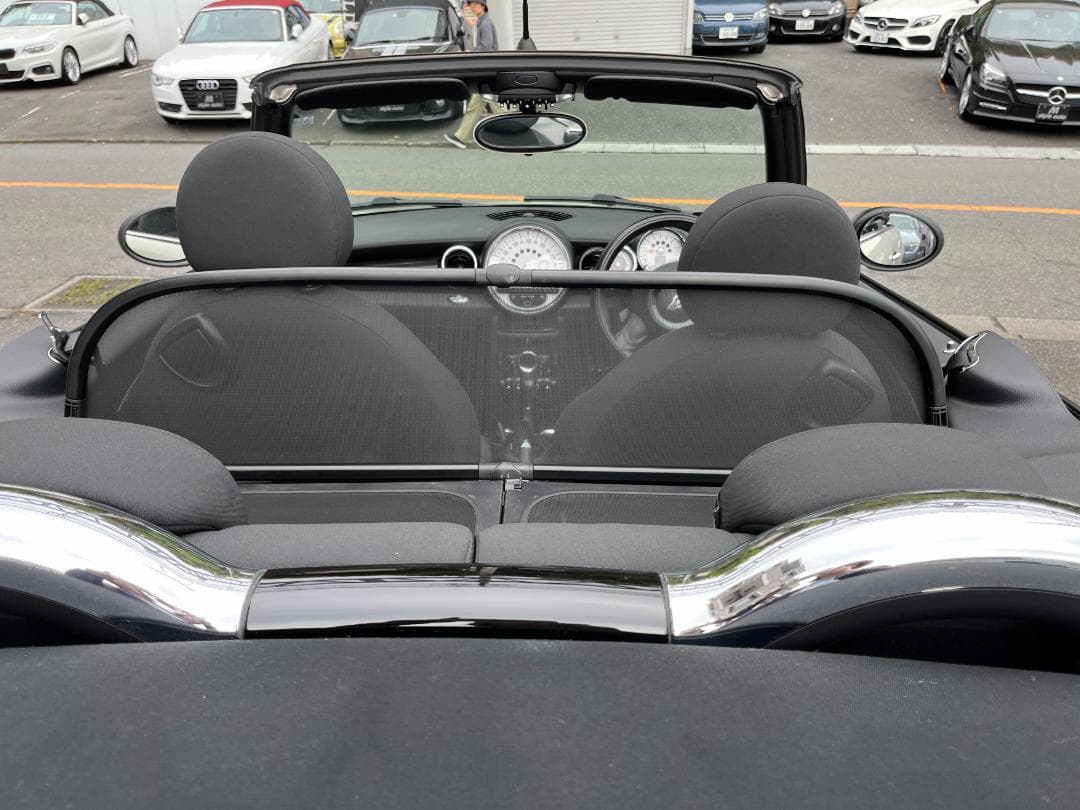 【美品】 MINI R57 純正ウィンドディフレクター