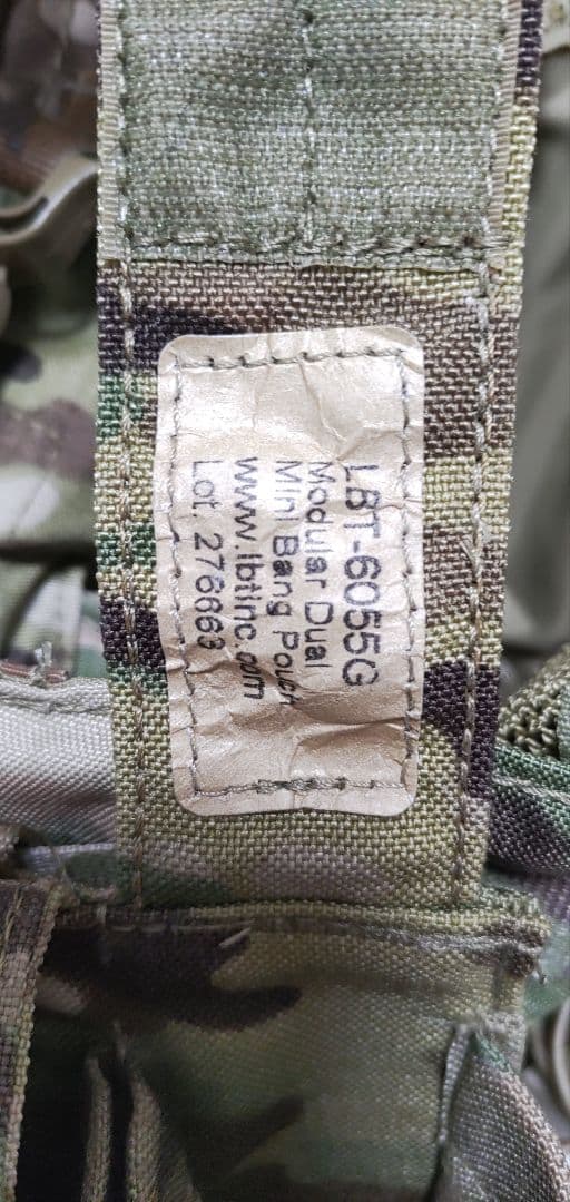 【実物】LBT-6094A-QRC-V2 マルチカム プレートキャリア ポーチ