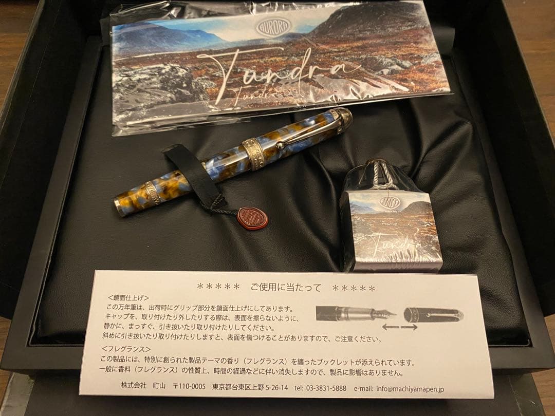 【限定生産品】アウロラ万年筆　アンビエンティ　ツンドラBニブ