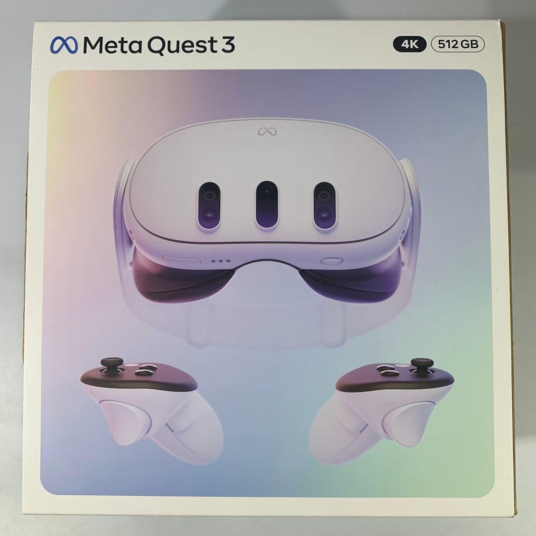 中古  Quest 3 メタクエスト3 512GB 4K