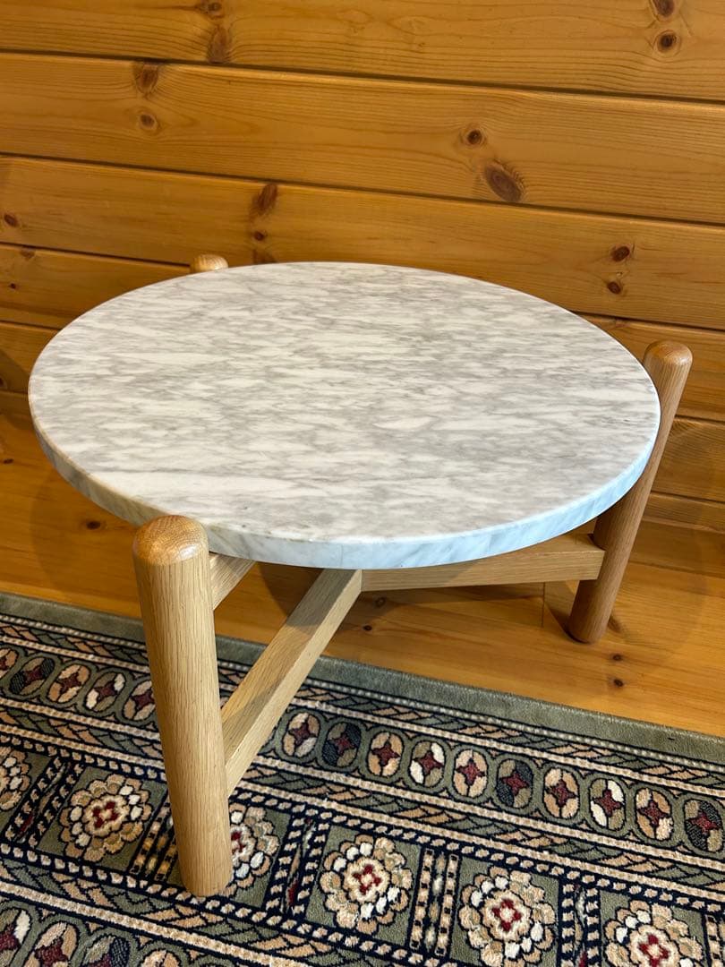 フランフラン シフラ 大理石 コーヒーテーブル 〈小サイズ〉【希少】ローテーブル