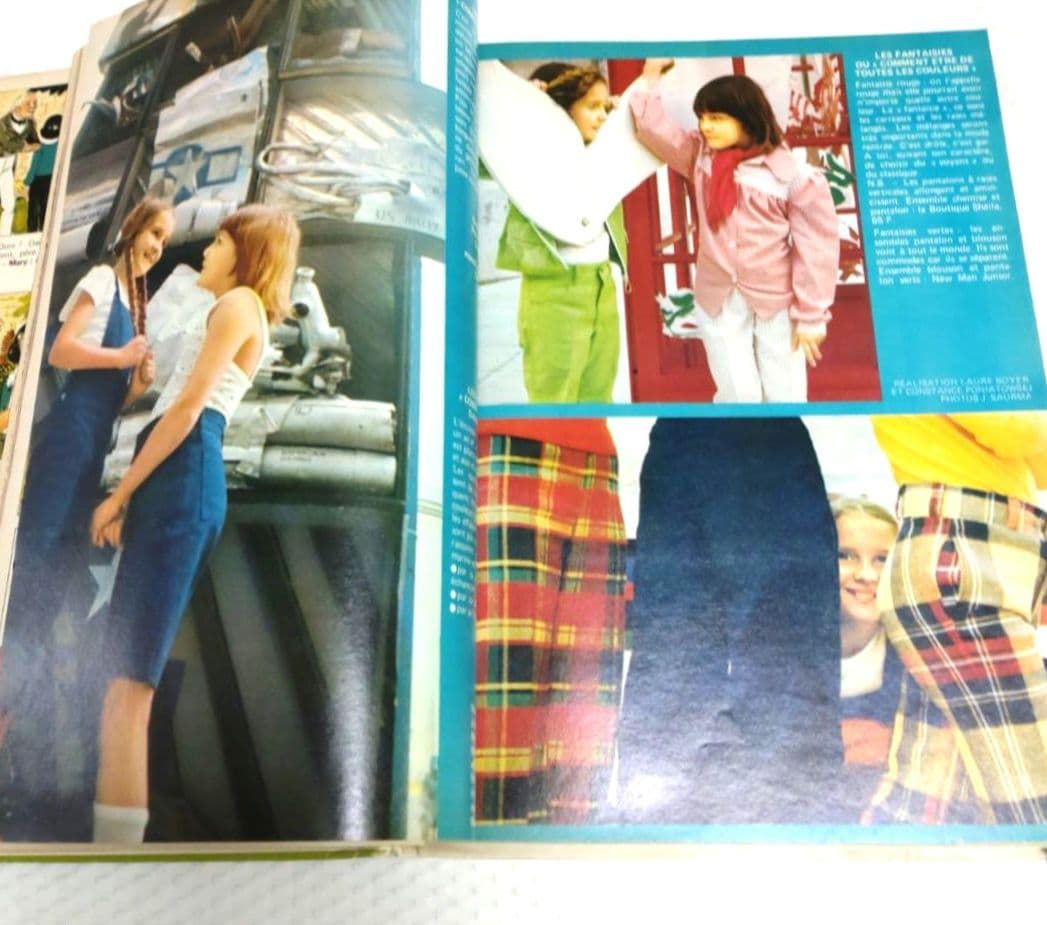 少女雑誌　洋書　古書　フランス　ジャーナル アルバム