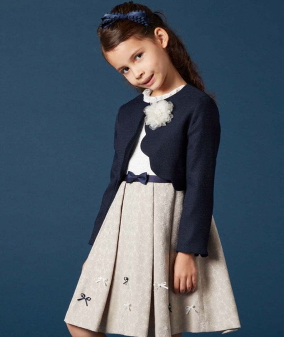 a.v.v フォーマルワンピースボレロセット120