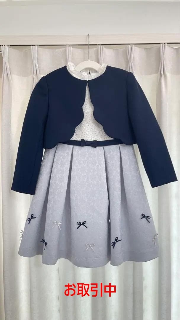 a.v.v フォーマルワンピースボレロセット120