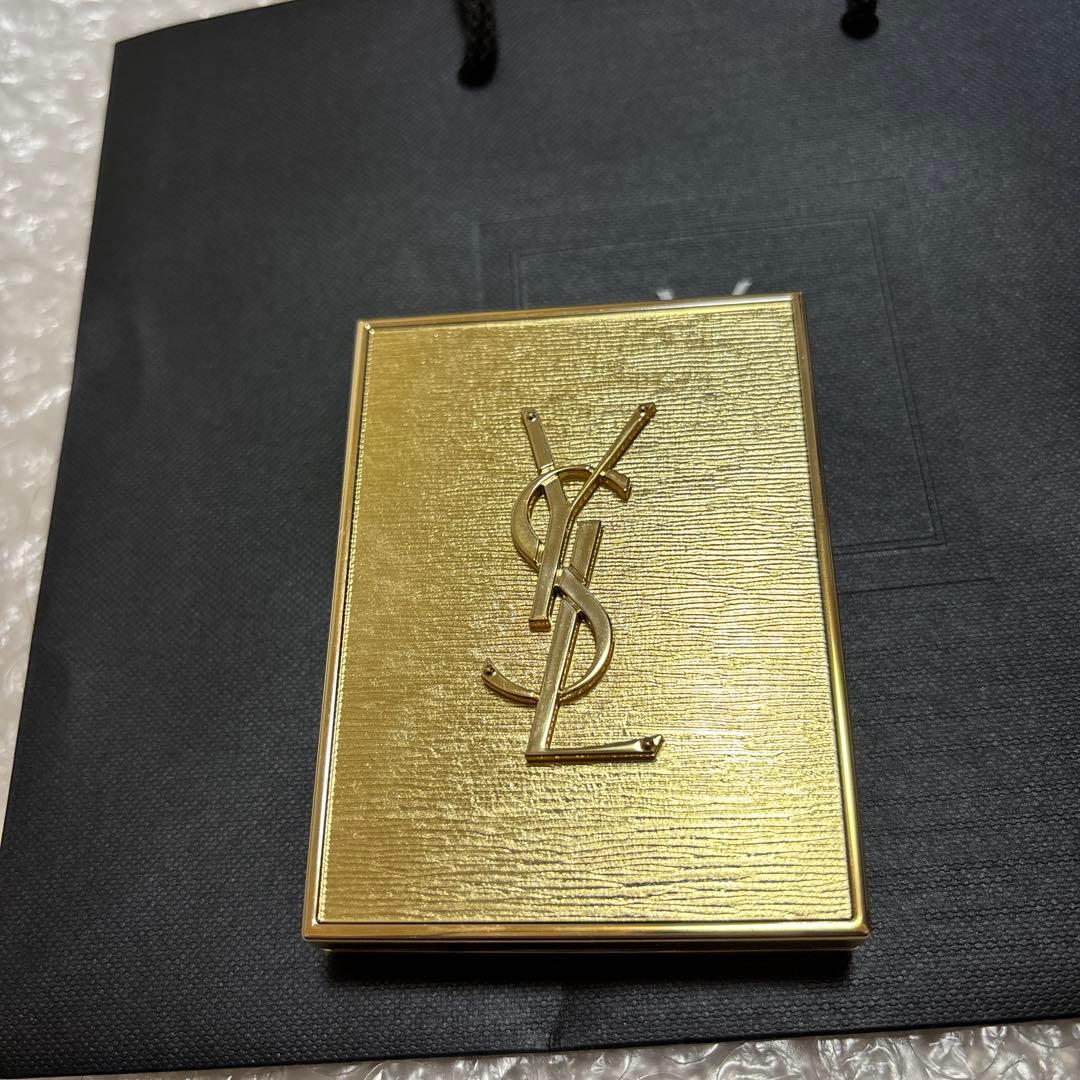イヴサンローラン クチュール　ミニクラッチ　025 ゴールデンラスト　美品