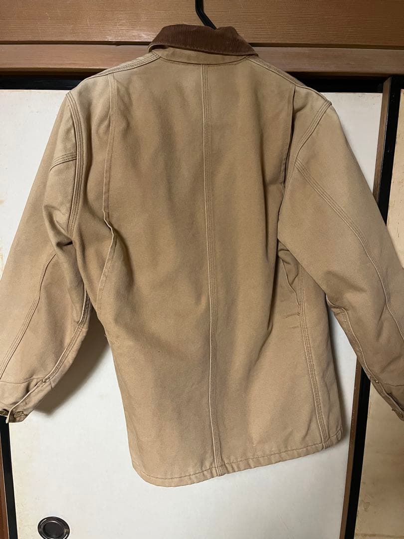 ウ*ル様 Carhartt ミシガンチョアコートUSA GOOD フェード